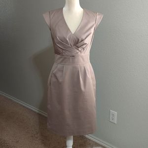Taupe color dress